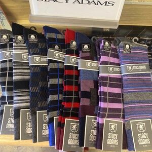8-pk Stacy Adams Pattern Socks
